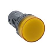 Лампа светосигнальная SB7 d22мм 24В DC желт. моноблочная SE SB7EV08BP