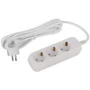 Удлинитель электрический UDL-16-330-E Greenline 3 розетки с заземлением 3м ПВС 3х1кв.мм Эра Б0064970
