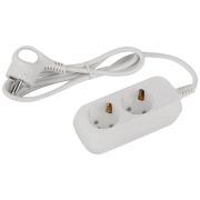 Удлинитель электрический UDL-10-215-E Greenline 2 розетки с заземлением 1.5м ПВС 3х0.75кв.мм Эра Б0064978