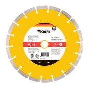 Диск алмазный отрезной сегментный 230х22.2х2.4х10мм Kranz KR-90-0105