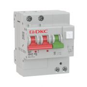 Выключатель автоматический дифференциального тока 2п C 16А 30мА 6кА тип A MDV63 YON MDV63-22C16-A