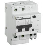 Выключатель автоматический дифференциального тока 2п 40А 300мА АД12 GENERICA IEK MAD15-2-040-C-300
