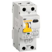 Выключатель автоматический дифференциального тока 2п (1P+N) C 63А 100мА тип A 6кА АВДТ-32 IEK MAD22-5-063-C-100
